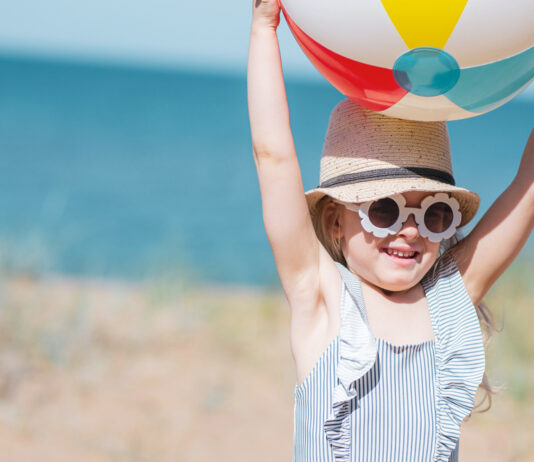 Poncho plażowe dla dziecka